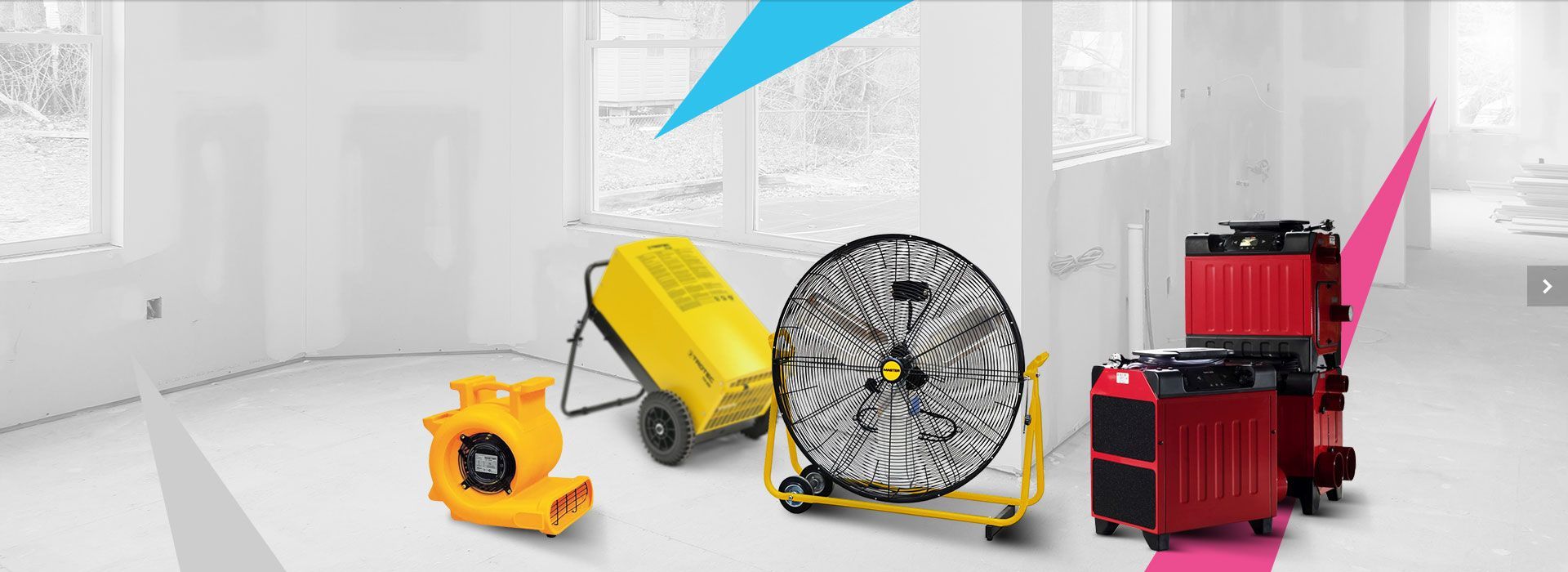 Osuszanie  budynków oraz regulacja wilgotności powietrza